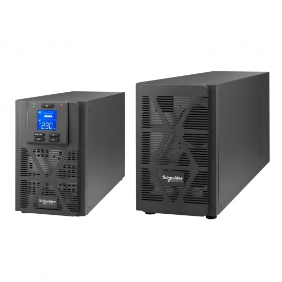 Schneider Electric ИБП Easy UPS SRVS 1000VA/800W, LCD, USB, RS232, 3xC13