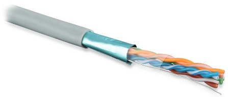 Кабель F/UТР Сat 5е PVC 4*2*0,52 (КСВПВЭ-5е)