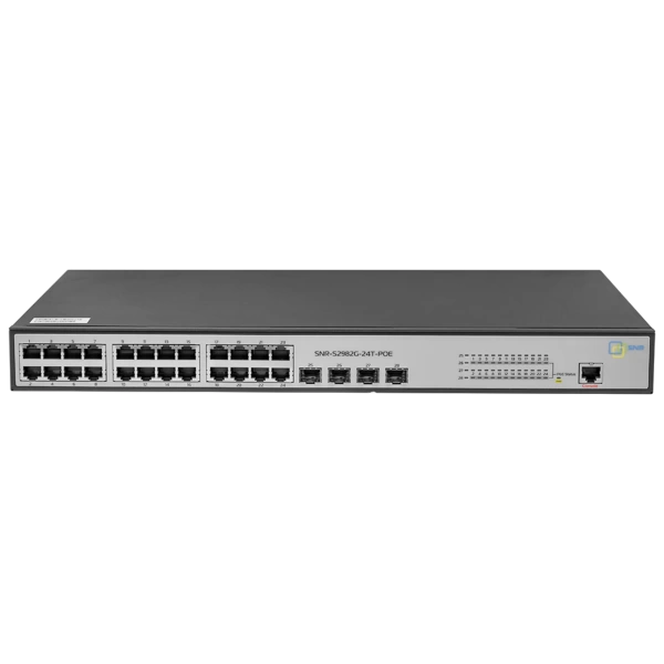 Управляемый POE коммутатор уровня 2 SNR-S2982G-24T-POE