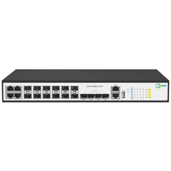 Управляемый коммутатор уровня 3 SNR-S2995G-12FX-UPS