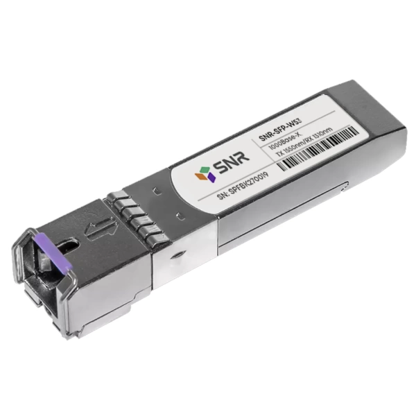 Модуль SFP WDM, дальность до 40км LC (21dB), Tx/Rx: 1310/1550нм