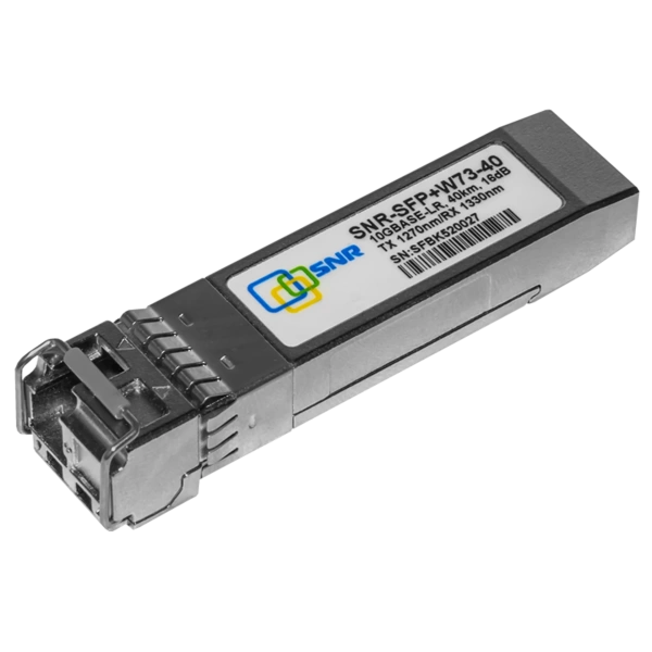 Модуль SFP+ WDM, дальность до 40км (16dB), 1270нм