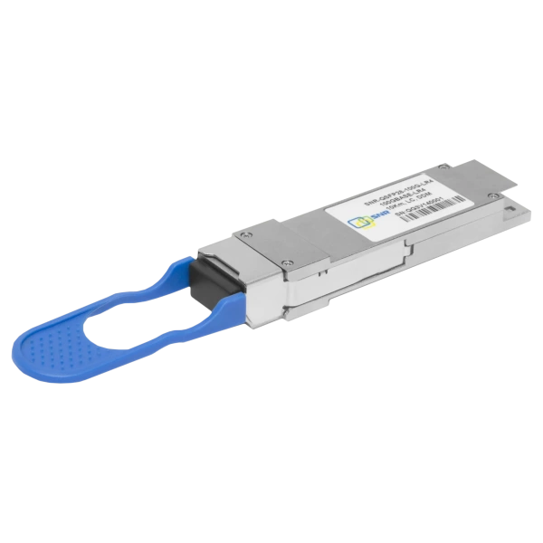 Двухволоконный модуль, QSFP+ 40GBASE-LX4, разъем LC, дальность до 2км