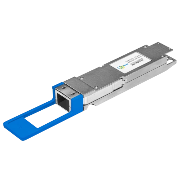 Двухволоконный модуль, QSFP+ 40GBASE-LR4, разъем LC, дальность до 20км (7dB)